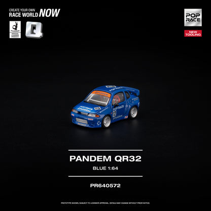 (Pre-Order) Pandem QR32 Blue (Mini R32 GTR) Pocketbunny Suzuki Twin R32