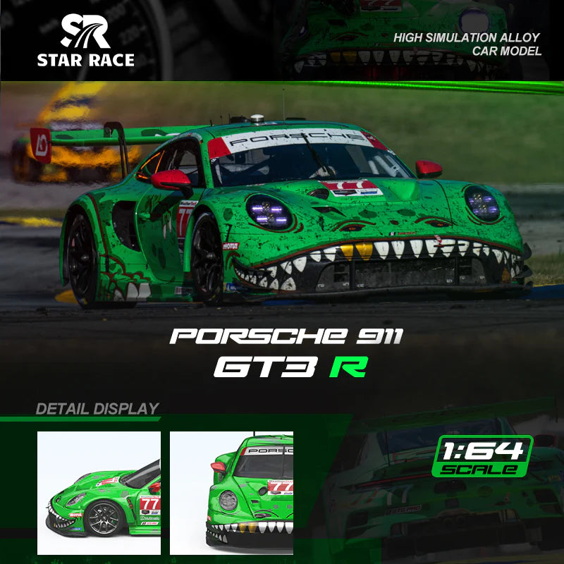 Porsche 911 GT3 Tyrannosaurus Rex No.77 - Star Race 1:64