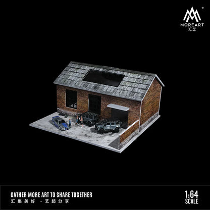OLD FACTORY SCENE MODEL - MOREART 1:64
