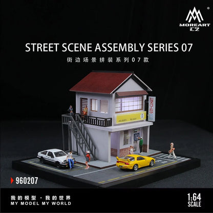 STREET SCENE ASSEMBLY SERIES 07 - MOREART 1:64
