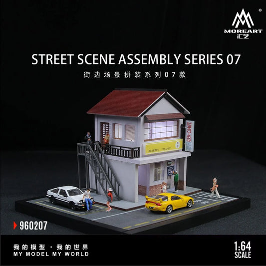STREET SCENE ASSEMBLY SERIES 07 - MOREART 1:64
