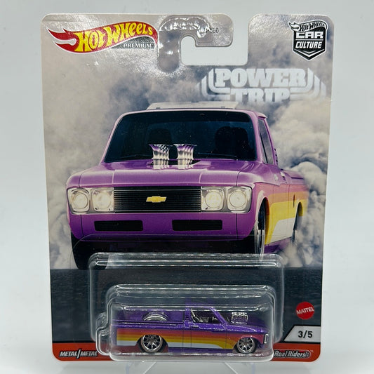 Custom ‘72 Chevy Luv Power Trip 3/5 Hotwheels Premium Car Culture 1:64