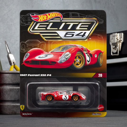 1967 Ferrari 330 P4 - Hot Wheels Elite 64