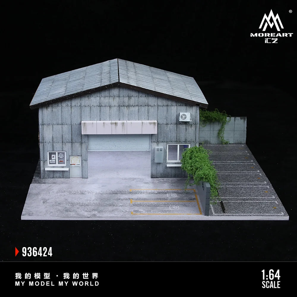 Factory Building C Diorama - MoreArt 1:64