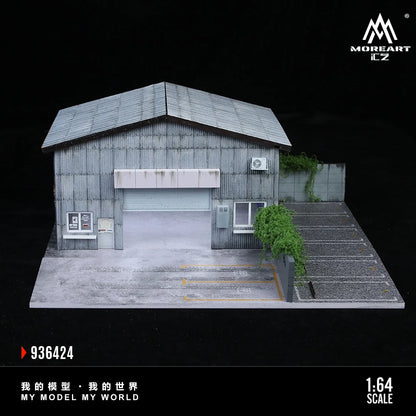 Factory Building C Diorama - MoreArt 1:64