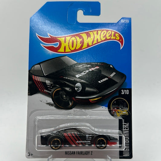 Nissan Fairlady Z ADVAN - NightBurnerz 3/10 Hotwheels Mainline 357/366