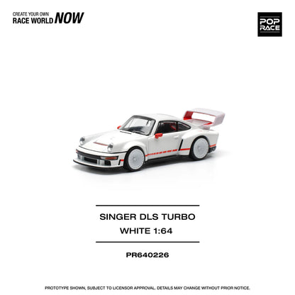SINGER DLS TURBO "PORSCHE 934" WHITE POP RACE