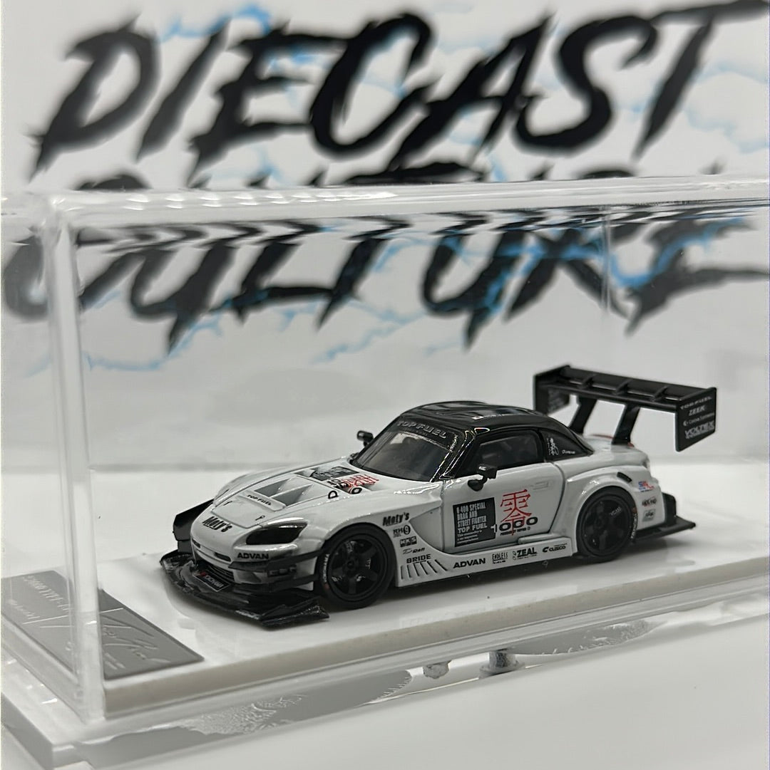 HONDA S2000 Type RR - Drag and Racing Spec Voltex 1:64 Model