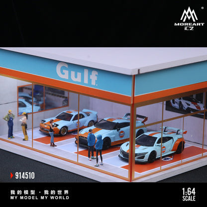 GULF Parking Exhibition Hall Scene MoreArt 1:64