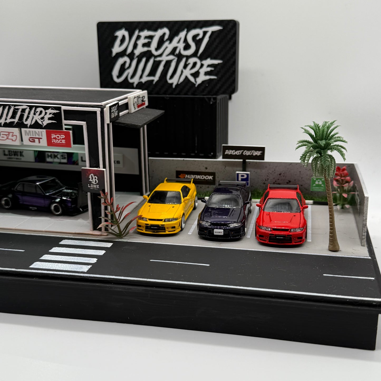 Diecast Culture Diorama - Custom Hand Made Limited to 20pcs *Battery Powered*