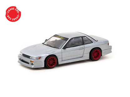 VERTEX NISSAN SILVIA S13 RED METALLIC - TARMAC WORKS 1:64