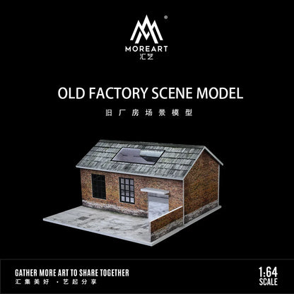 OLD FACTORY SCENE MODEL - MOREART 1:64
