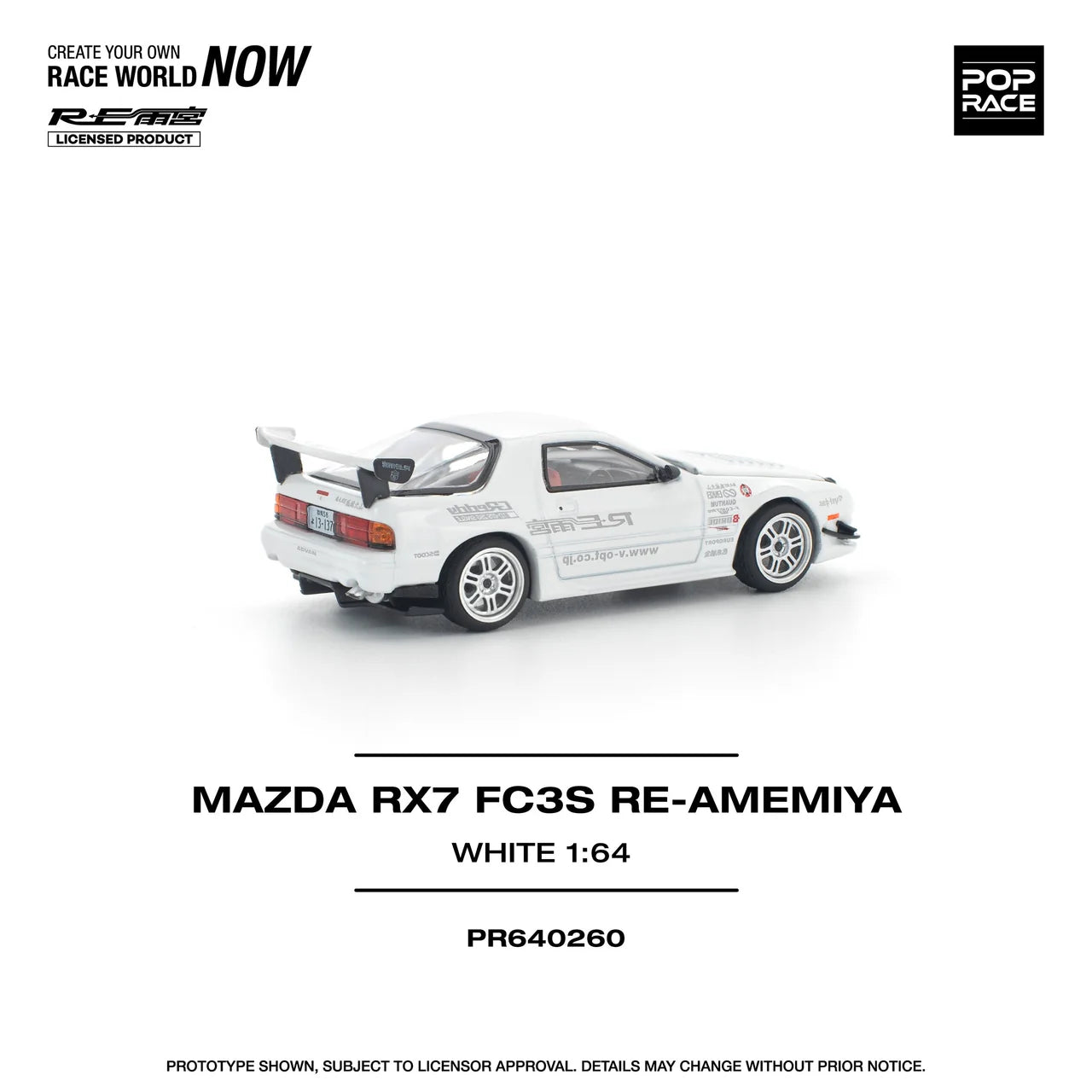 Mazda RX-7 FD3S RE-AMIMEYA Pop Race 1:64