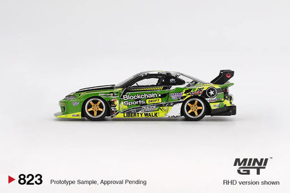 NISSAN LB-SUPER SILHOUETTE S15 SILVIA (2024 FORMULA DRIFT) MINI GT 1:64