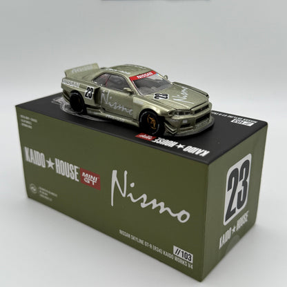 Nissan Skyline GT-R R34 Kaido Works V4 - Kaido House x MiniGT *Loose*