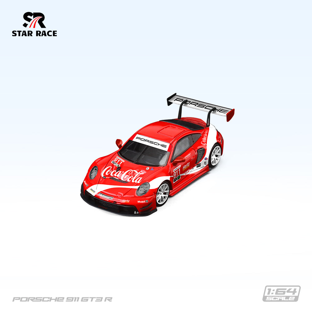 Porsche 911 GT3 R- Coca-Cola livery - LIMITED TO 999pcs StarRace 1:64
