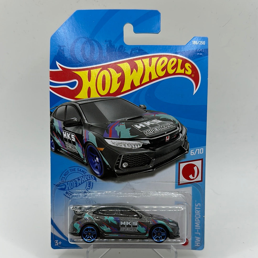 2018 Honda Civic Type R (HW J-Imports) 6/10 Hotwheels Mainline 186/250