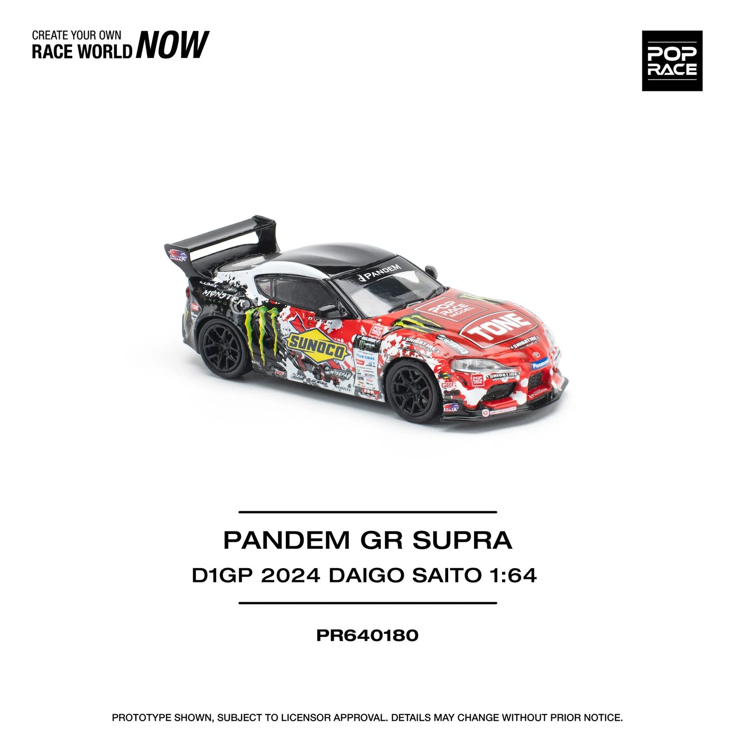 Pandem Toyota GR Supra D1GP 2024 Daigo Saito – POP RACE