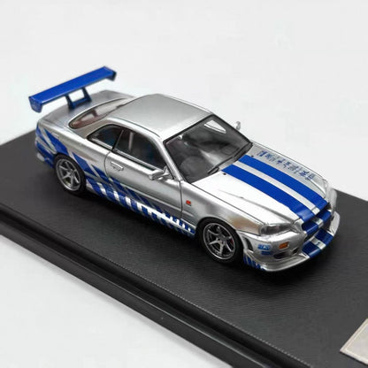 Nissan Skyline GT-R R34 Brian O’Conner FAST & FURIOUS 1:64