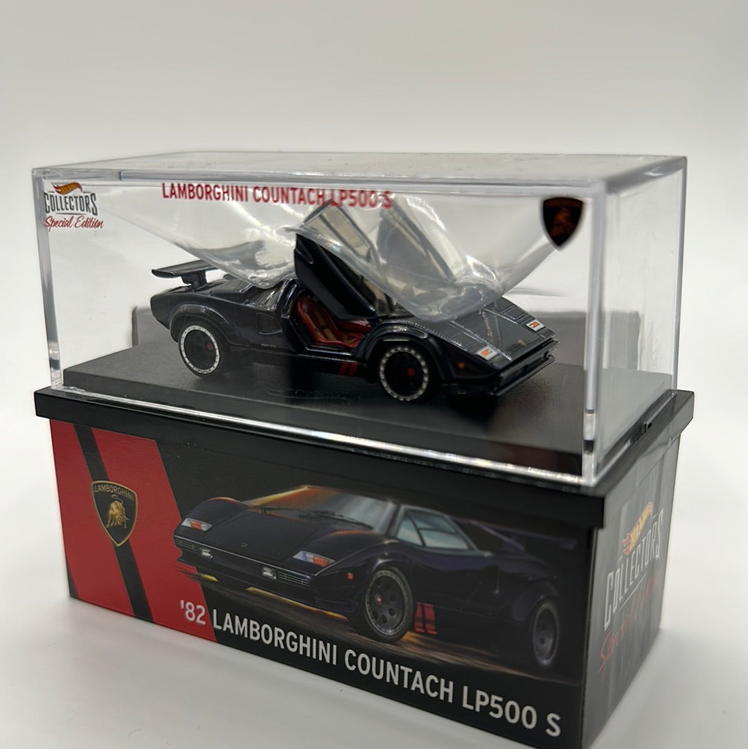 ‘82 Lamborghini Countach LP500 #11184/12000 Black Hotwheels Collectors Special Edition