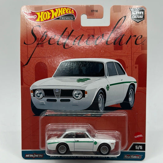 Alfa Romeo Giulia Sprint GTA Spettacolare 5/5 Hotwheels Premium Car Culture