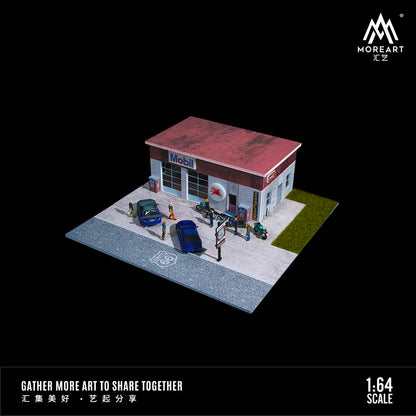 ROUTE 66 SCENE MODEL MO936405 - MOREART 1:64