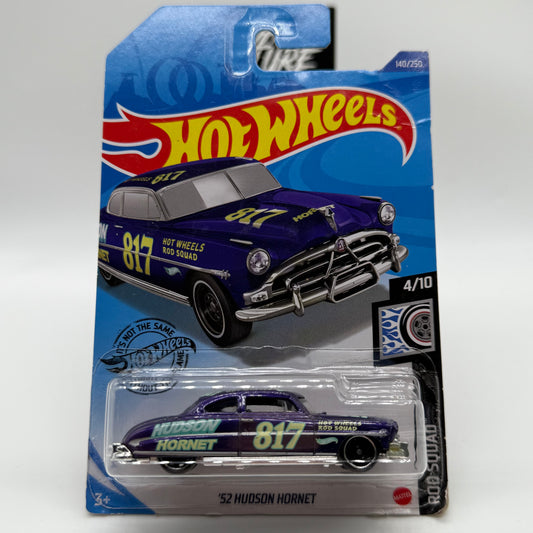 ‘52 Hudson Hornet - ROD SQUAD 4/10 Hotwheels Mainline 140/250 *Check Condition*