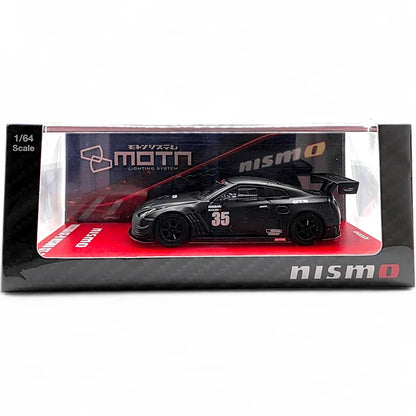 Nismo R35 GT-R GT3 (Compatible with MOTN LED Base) - Matte Black *TDE 2025 Exclusive Model* Kyosho