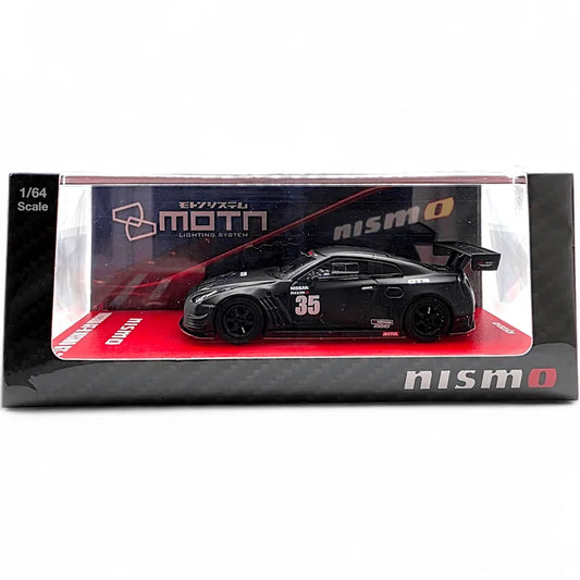 Nismo R35 GT-R GT3 (Compatible with MOTN LED Base) - Matte Black *TDE 2025 Exclusive Model* Kyosho