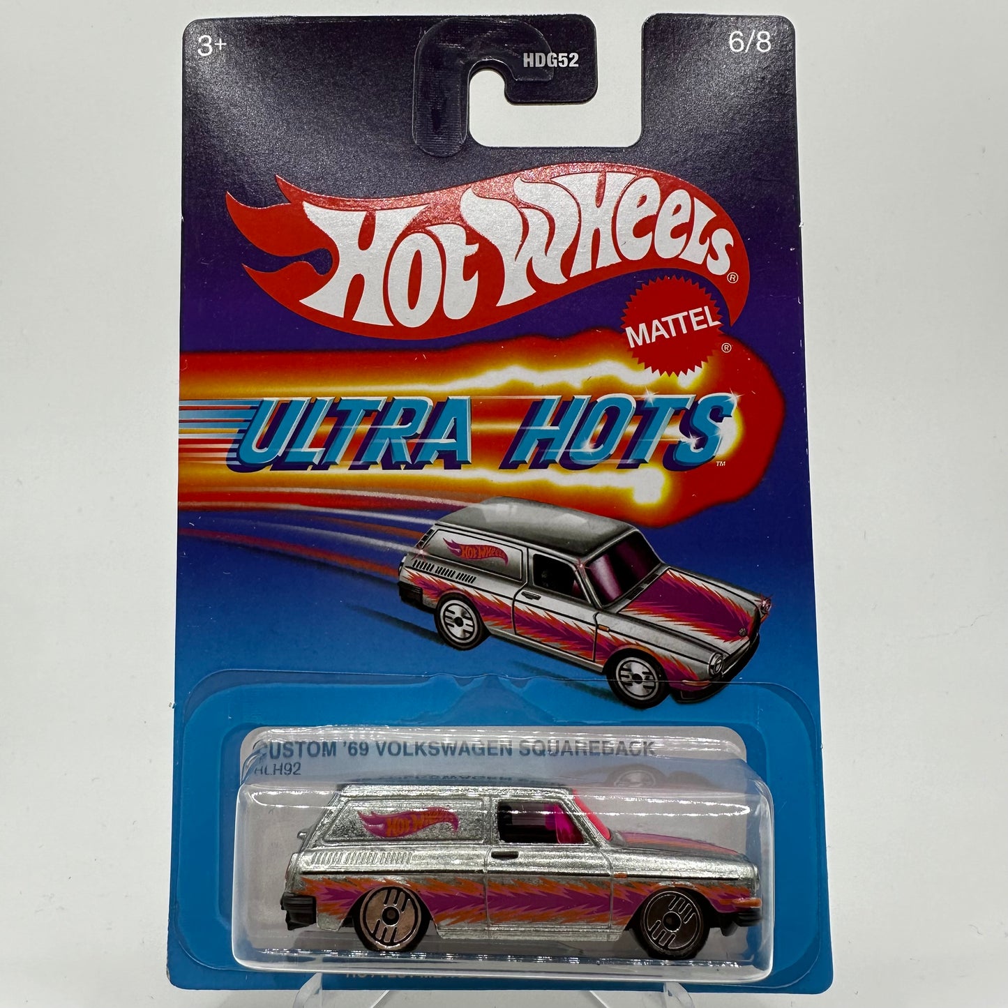 Ultra Hots Custom ‘68 Volkswagen Squareback Hotwheels Mainline 6/8