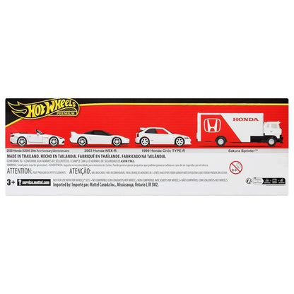2026 HOT WHEELS Premium Honda Set (EK9 Civic Type R, NSX-R & S2000 Anniversary)