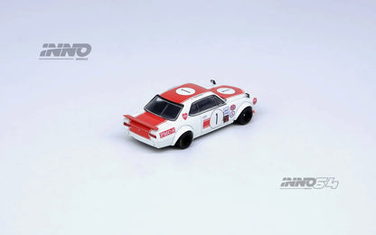 Nissan Skyline 2000 GT-R KPGC10 #1 1:64 – INNO64 Takahashi Kunimitsu Fuji Masters 1971