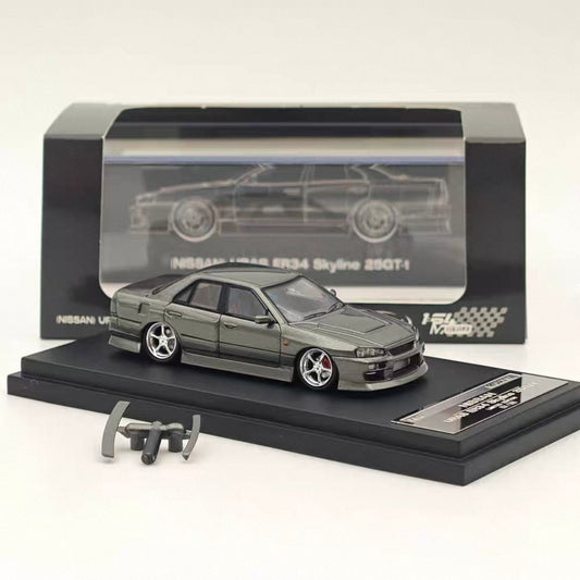 Nissan URAS ER34 Skyline GT-t - MORTAL 1:64 LIMITED TO 499pcs