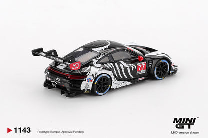 Porsche 911 GT3 R #77 AO Racing 2025 IMSA  Petit Le Mans MINIGT 1:64
