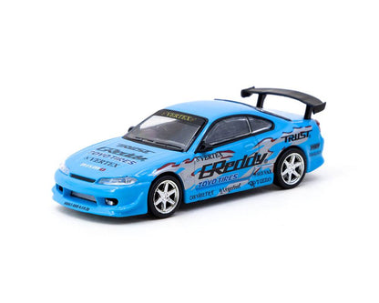 Vertex Nissan Silvia (S15) GReddy Special Limited Edition – MiJo Exclusives Tarmac Works 1:64