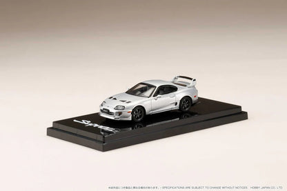 TOYOTA SUPRA RZ (A80) JDM STYLE (SILVER METALLIC) HOBBY JAPAN 1:64