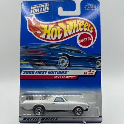 ‘68 El Camino - 2000 First Editions #8 of 36 Cars Hotwheels Mainline 1999 Release 068