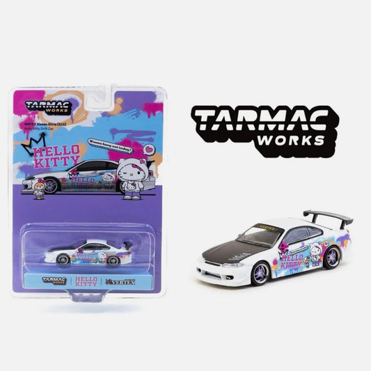 Vertex Nissan Silvia (S15) Hello Kitty Dirft - TARMAC Works