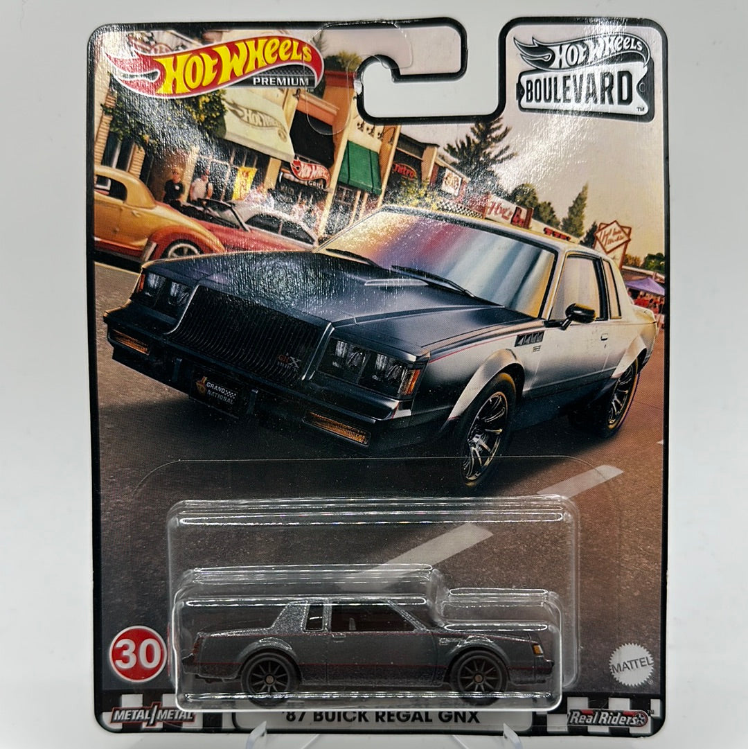 ‘87 Buick Regal GNX Boulevard #30 Hotwheels Premium 1:64