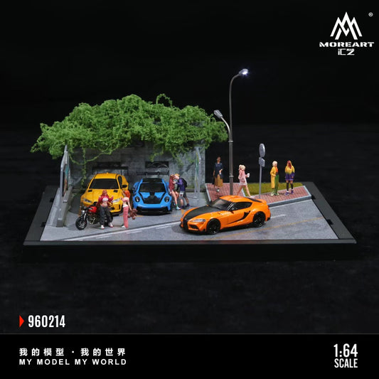 Japanese Street Scene Series 14 DIORAMA - Morearts 1:64 Scale