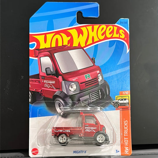 Mighty K *STH* Super Treasure Hunt - HW Hot Trucks 7/10 Hotwheels Mainline 214/250