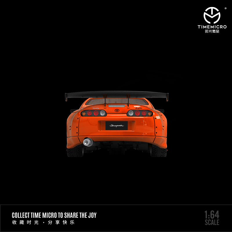 Toyota Supra A80Z Paul Walker Version TM 1:64 Orange *LIMITED TO 999pcs*