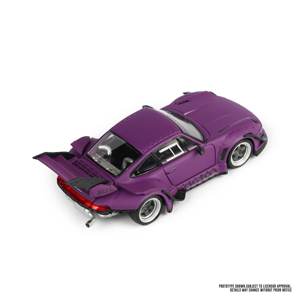 RWB 993 (PORSCHE 911) "ROTANA" (PURPLE / BLACK) MM 1:64