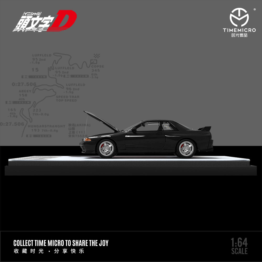 Nissan GTR R32 INITIAL D - LIMITED TO 999pcs TimeMicro1:64