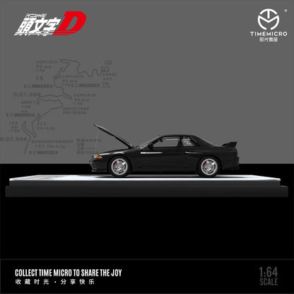 Nissan GTR R32 INITIAL D - LIMITED TO 999pcs TimeMicro1:64