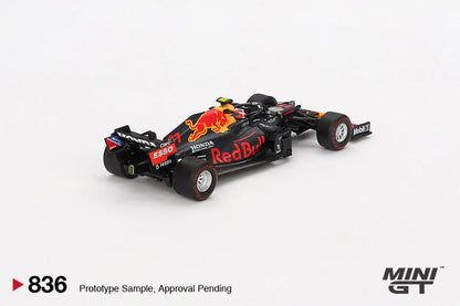 Red Bull RB16B #11 Sergio Pérez 2021 Azerbaijan Grand Prix Winner (836) - Mini GT 1:64