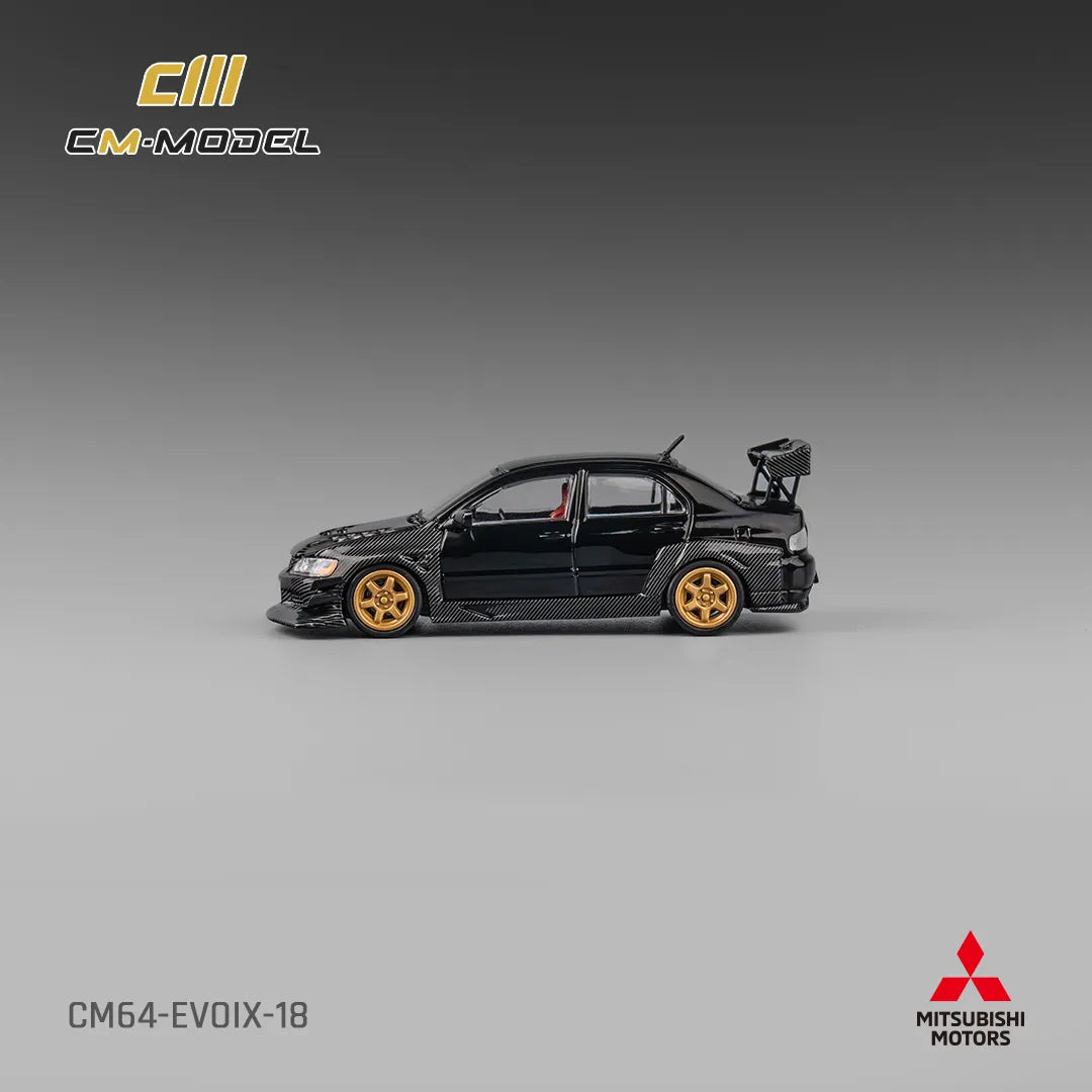 MITSUBISHI LANCER EVOLUTION IX CARBON - CM MODEL 1:64