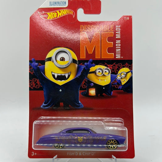 Fish’d & Chip’d - Despicable Me Minion Made Hotwheels Mainline 1/6