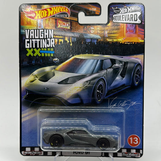 Ford GT Vaughn Gittinjr Boulevard #13 Hotwheels Premium 1:64