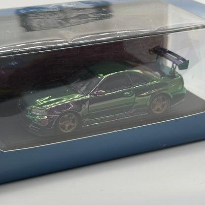 Nissan R34 GTR - Chameleon Purple:Green 001/699pcs Fuji